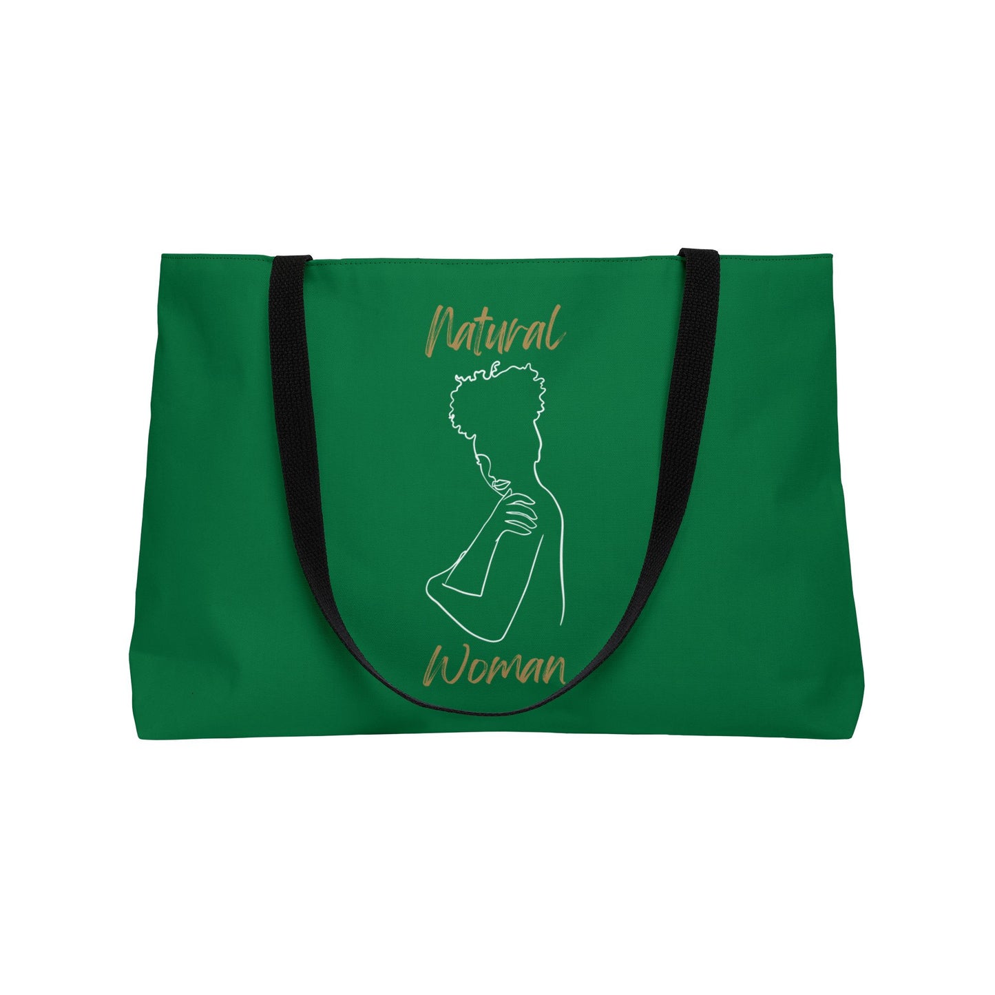 Natural Woman Sassy (WL) Weekender Tote Bag DARK GREEN