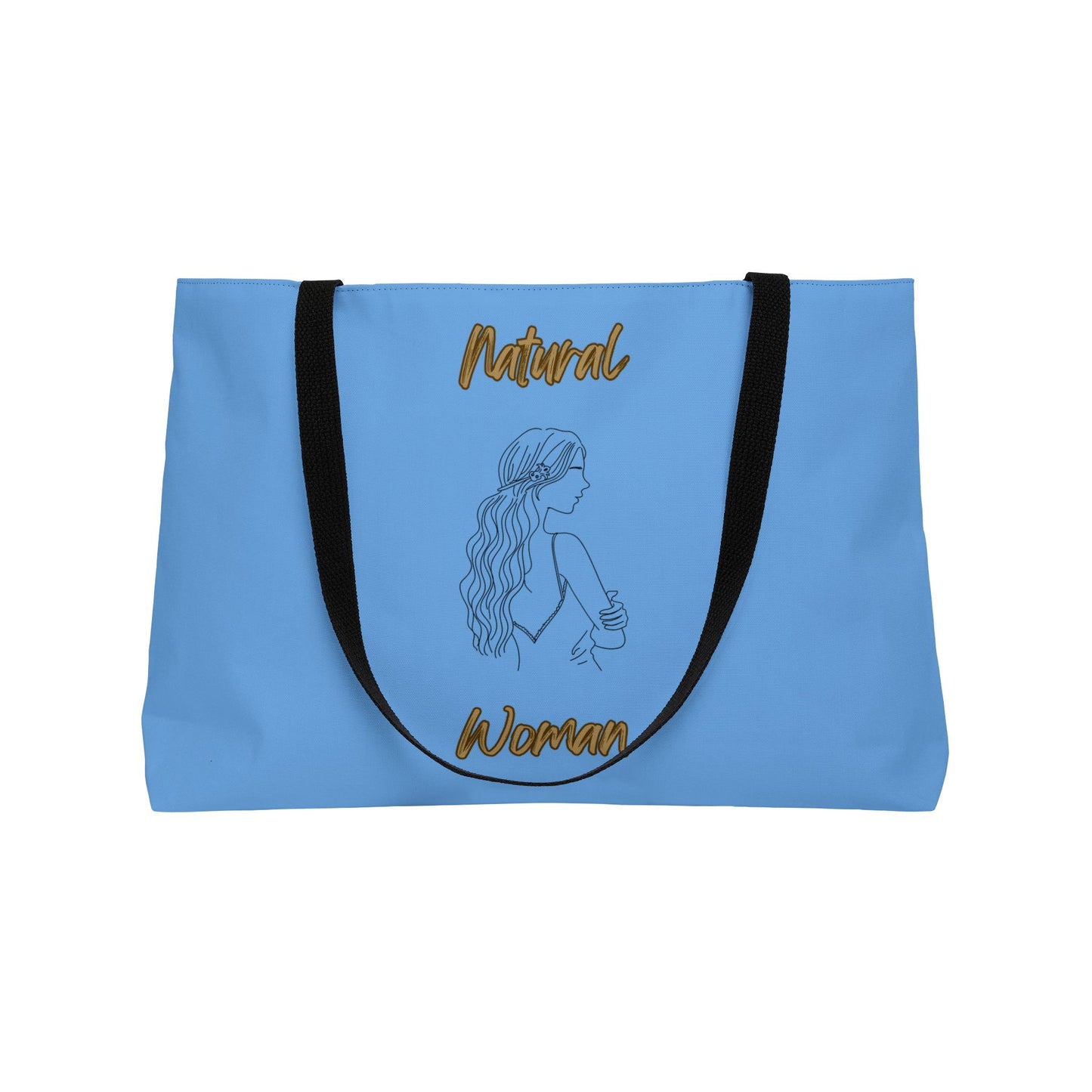 Natural Woman Young Woman (BL) Weekender Tote Bag LIGHT BLUE