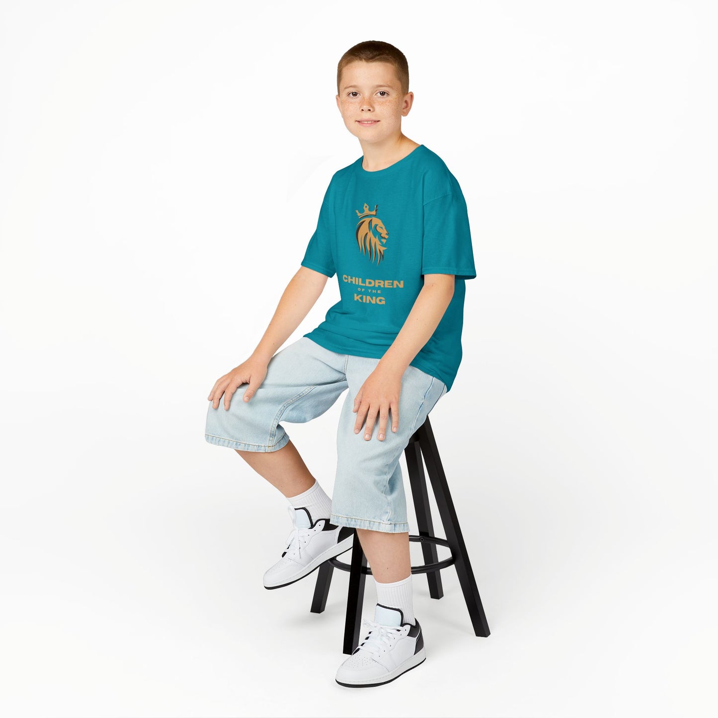 Children of the King Inspirational Kids Cotton T-Shirt (BRL)