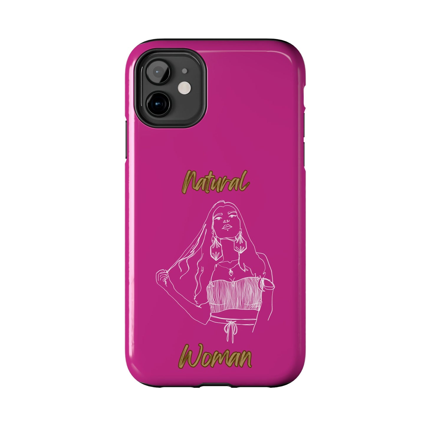 Natural Woman Thinking (WL)Tough Phone Cases PINK