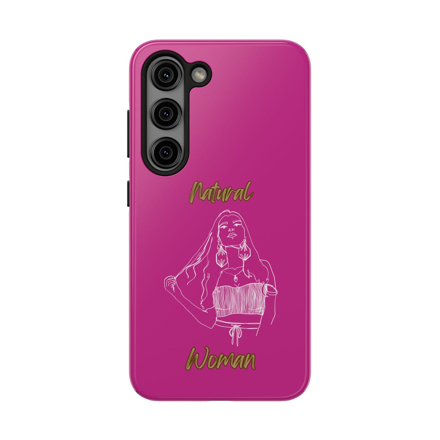 Natural Woman Thinking (WL)Tough Phone Cases PINK