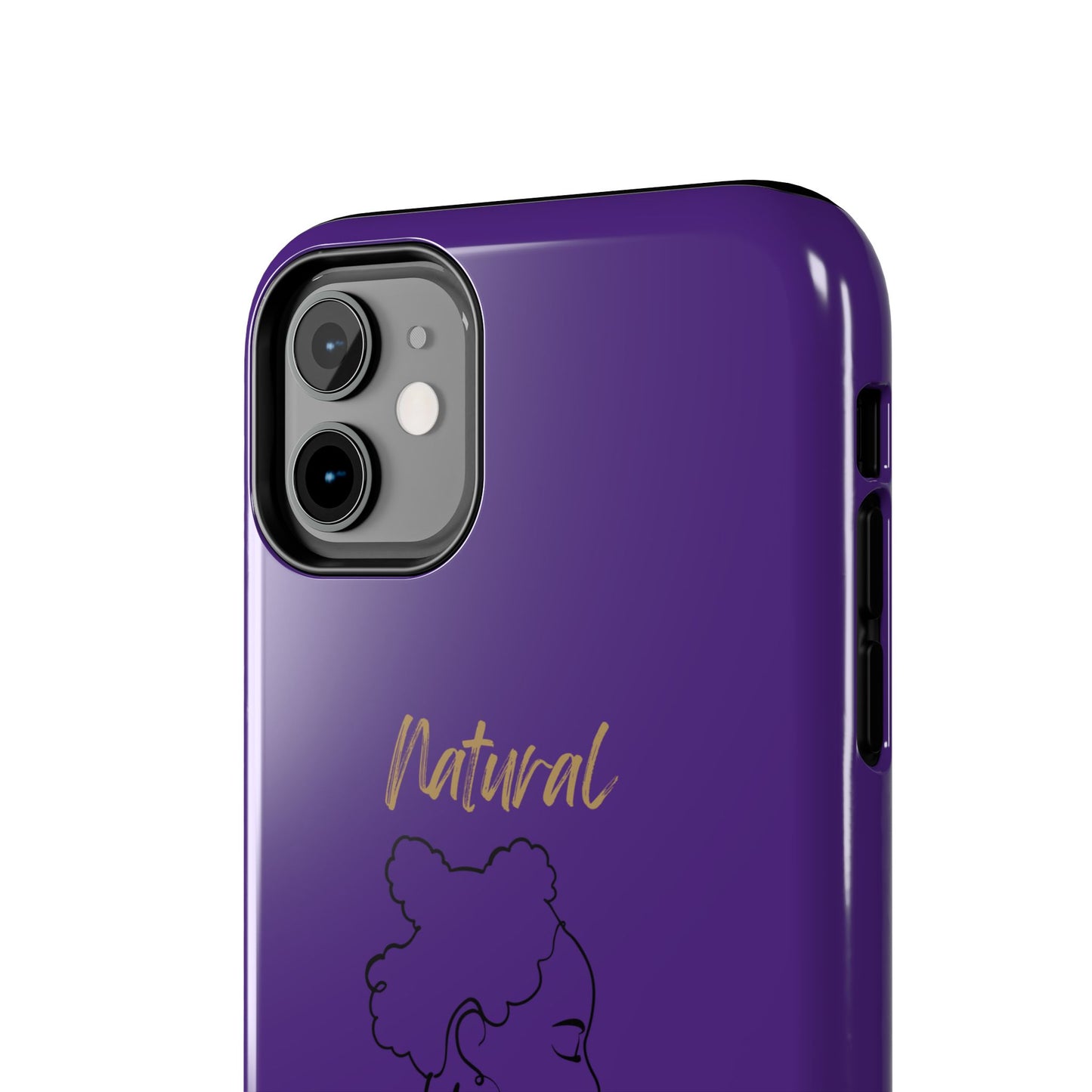 Natural Woman Twists (BL) Tough Phone Cases PURPLE