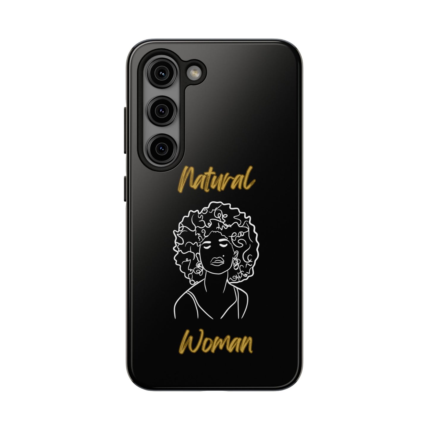 Natural Woman All About Me (WL)Tough Phone Cases BLACK