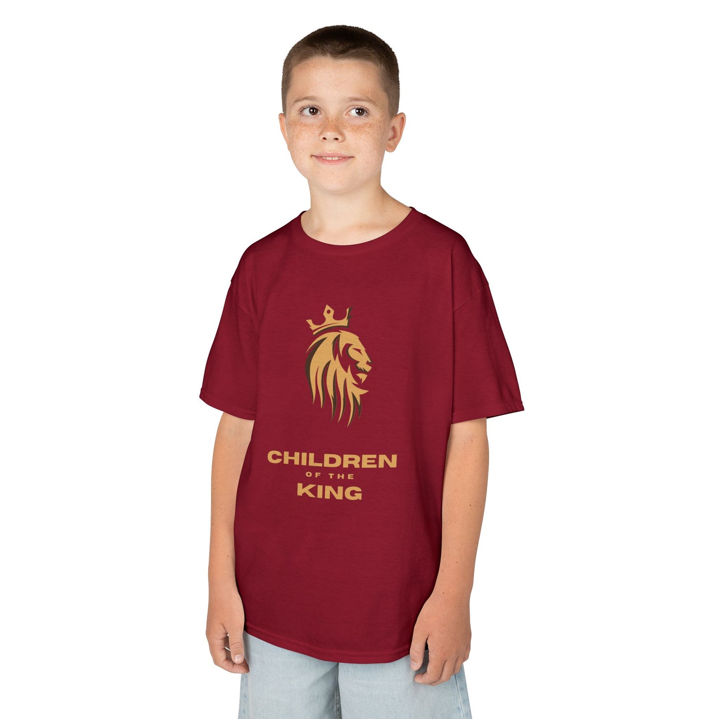 Children of the King Inspirational Kids Cotton T-Shirt (BRL)