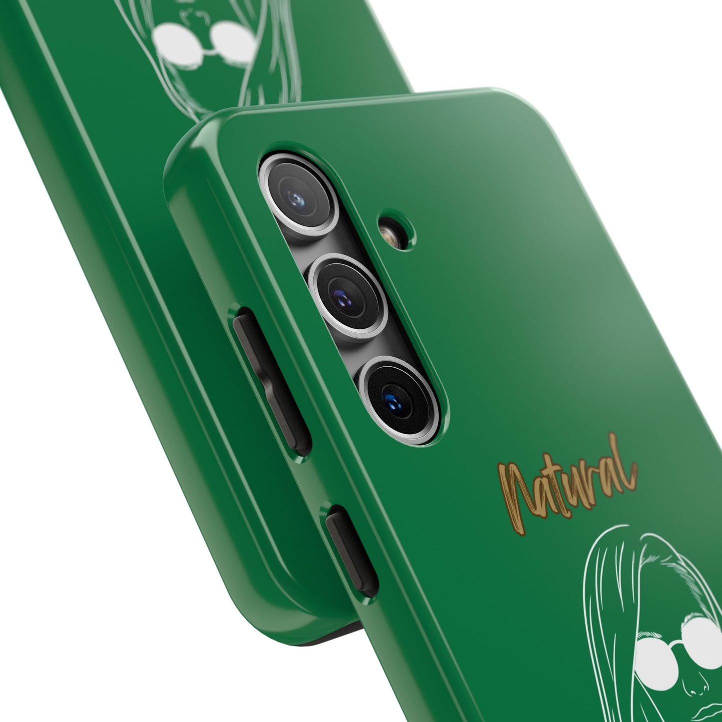 Natural Woman Shades (WL)Tough Phone Cases DARK GREEN