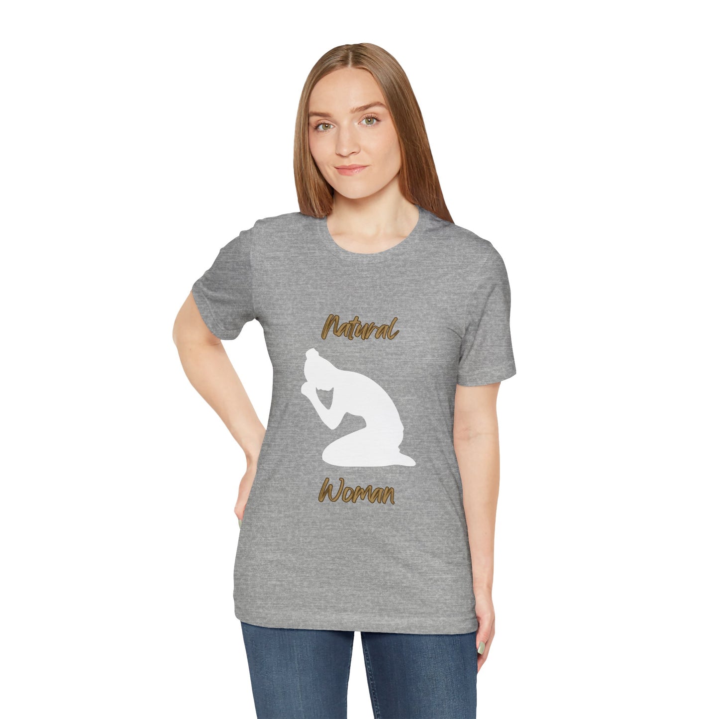 Natural Woman Pray  (WL) Short Sleeve T-Shirt