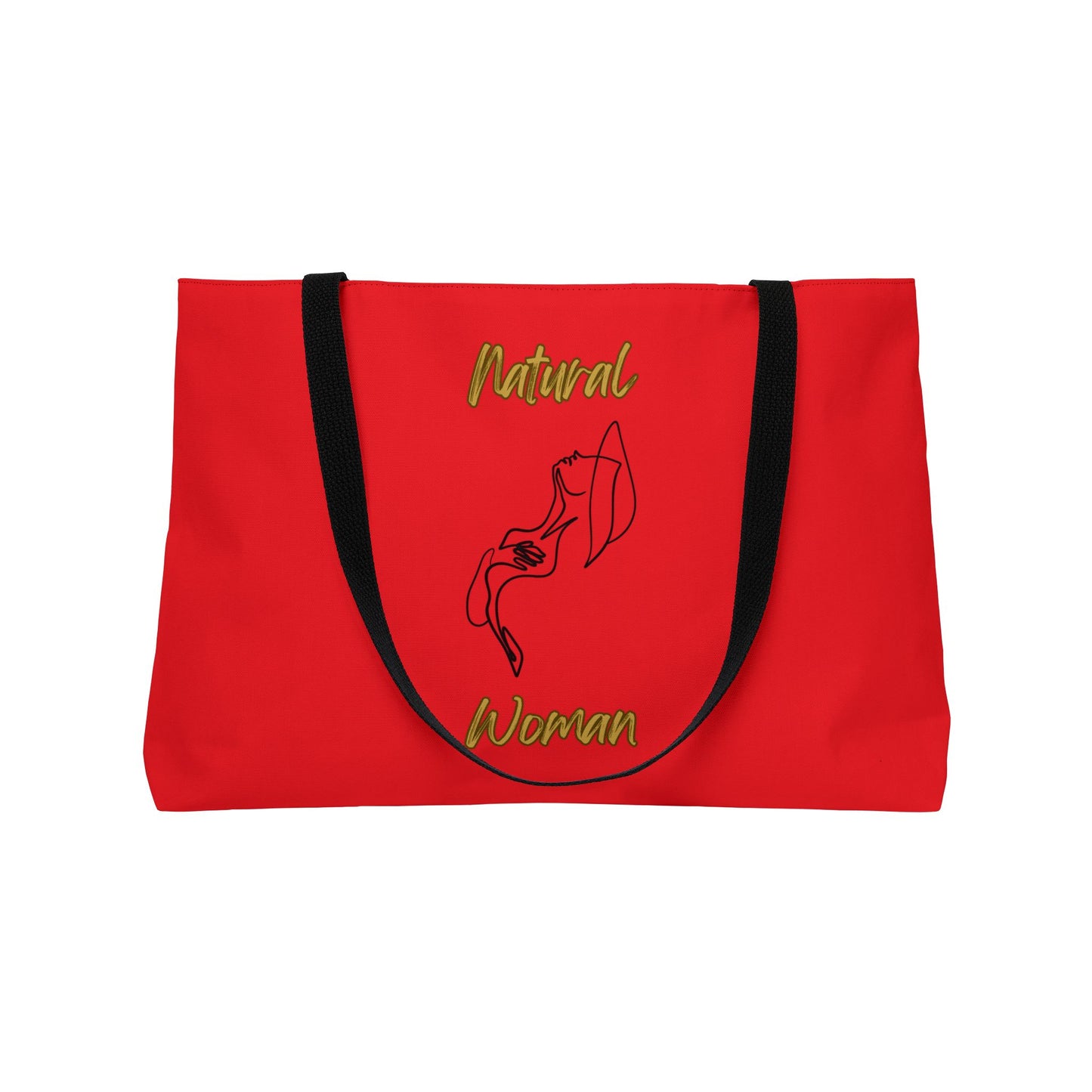 Natural Woman Free (BL) Weekender Tote Bag RED