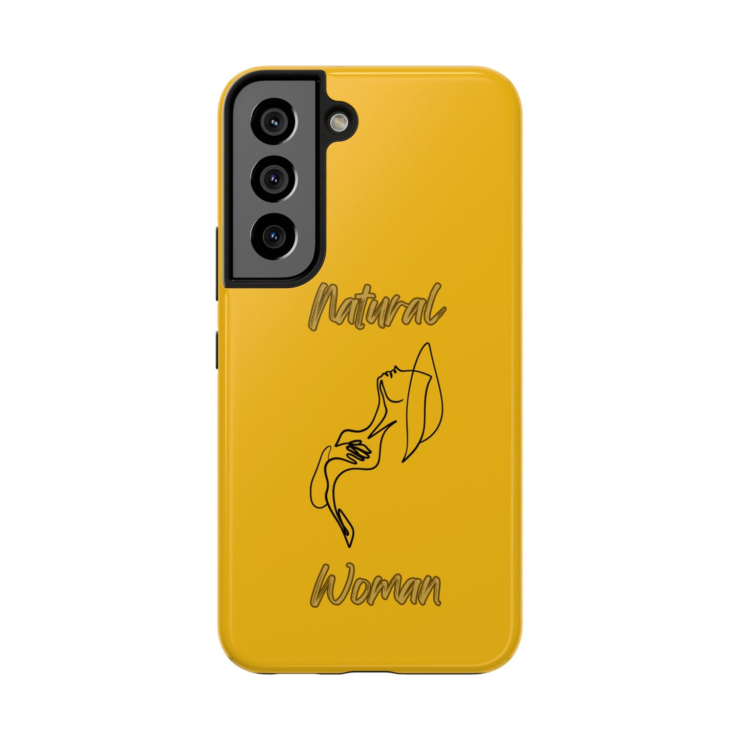 Natural Woman Free (BL)Tough Phone Cases YELLOW