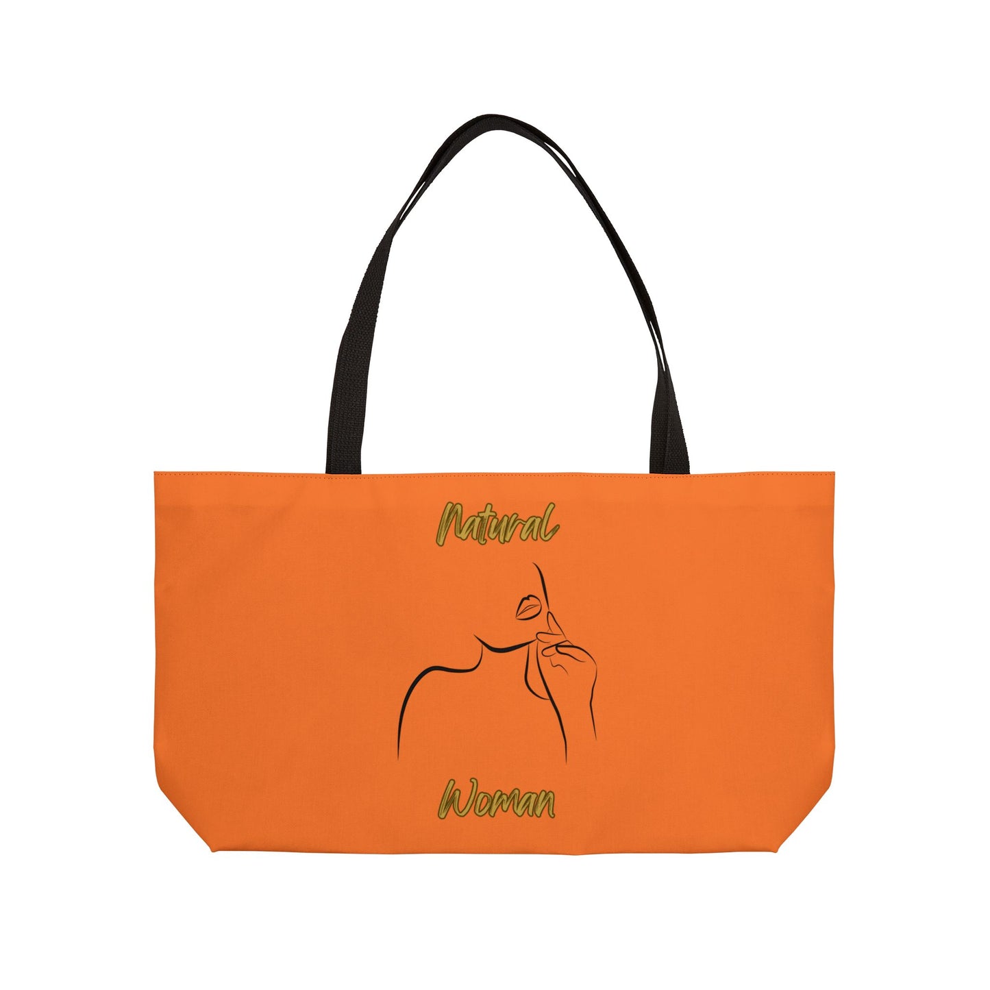 Natural Woman Chin Up (BL) Weekender Tote Bag CRUSTA