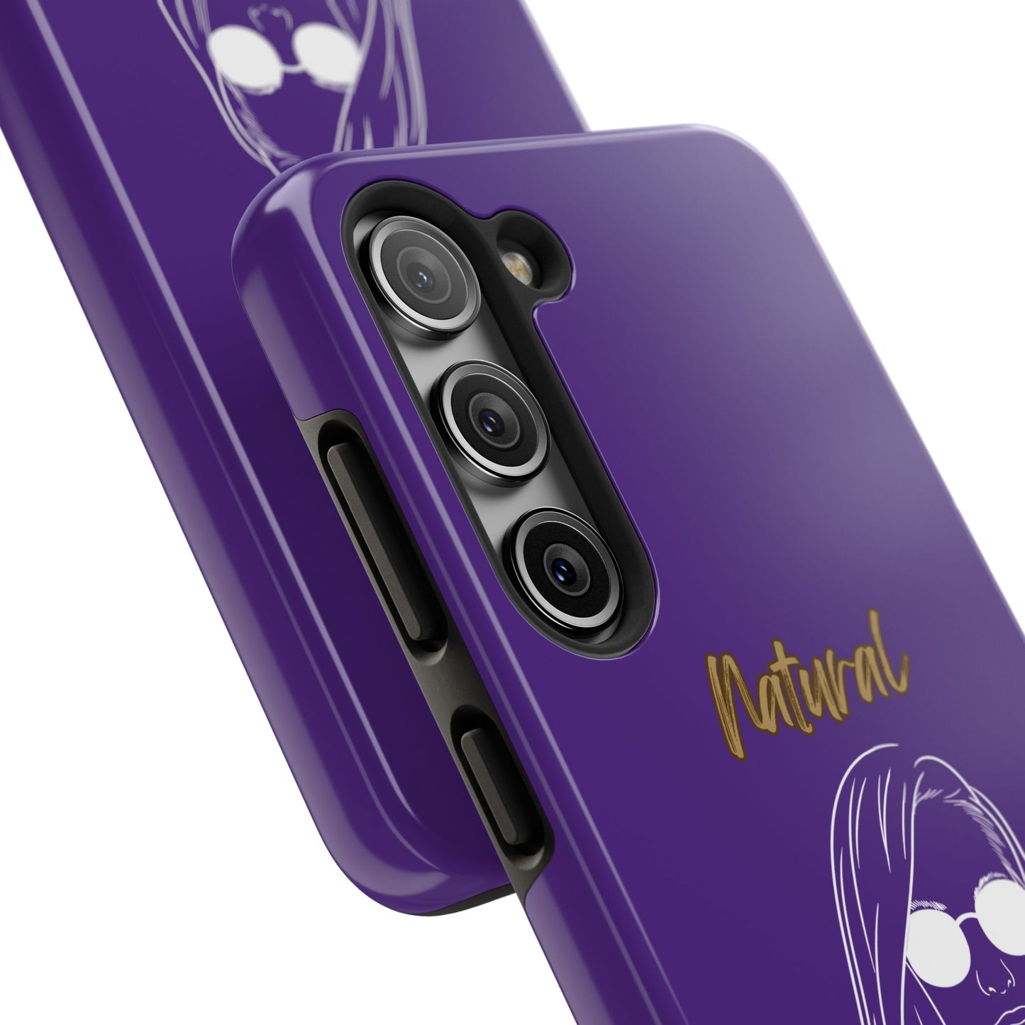 Natural Woman Shades (WL)Tough Phone Cases PURPLE