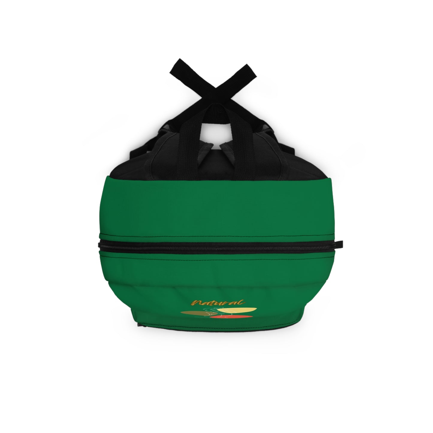 Natural Woman Colorful Pose (WL) Backpack DARK GREEN