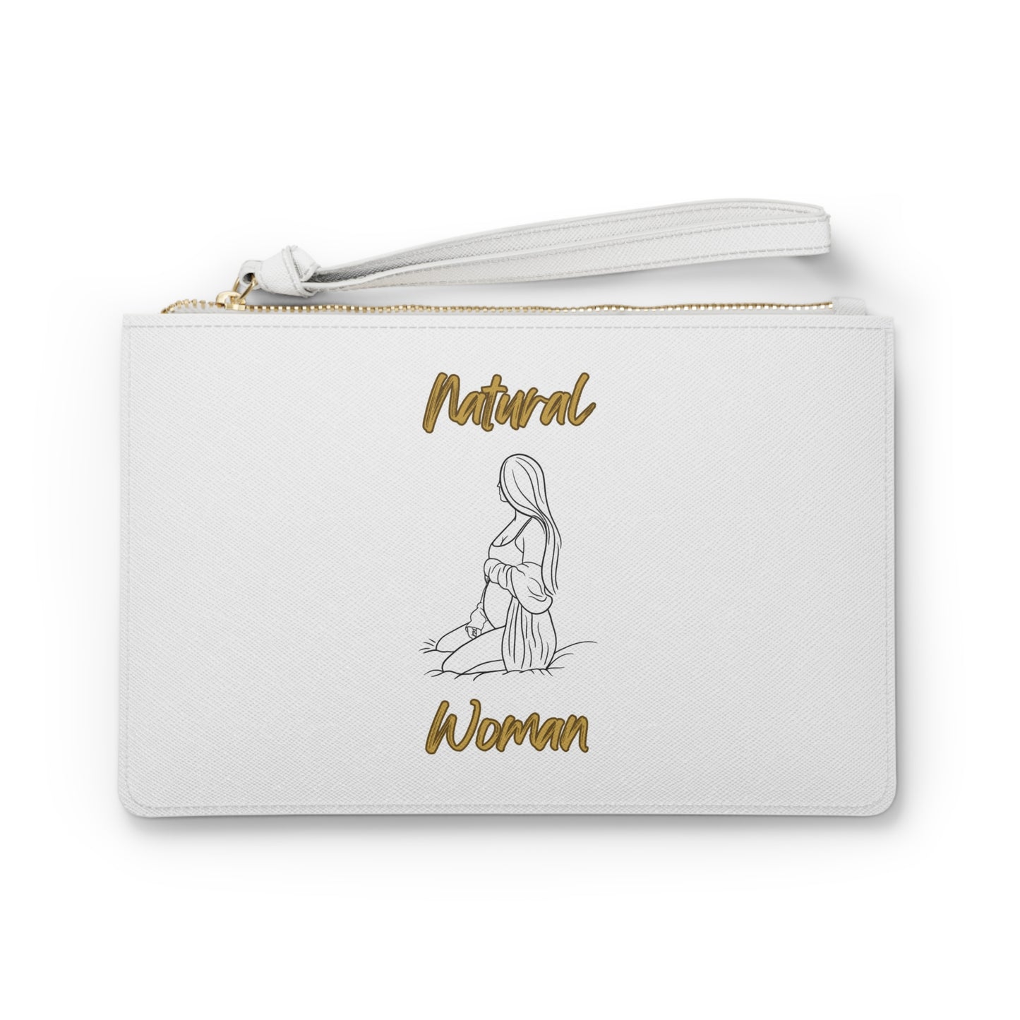 Natural Woman Expecting (BL) Clutch Bag WHITE