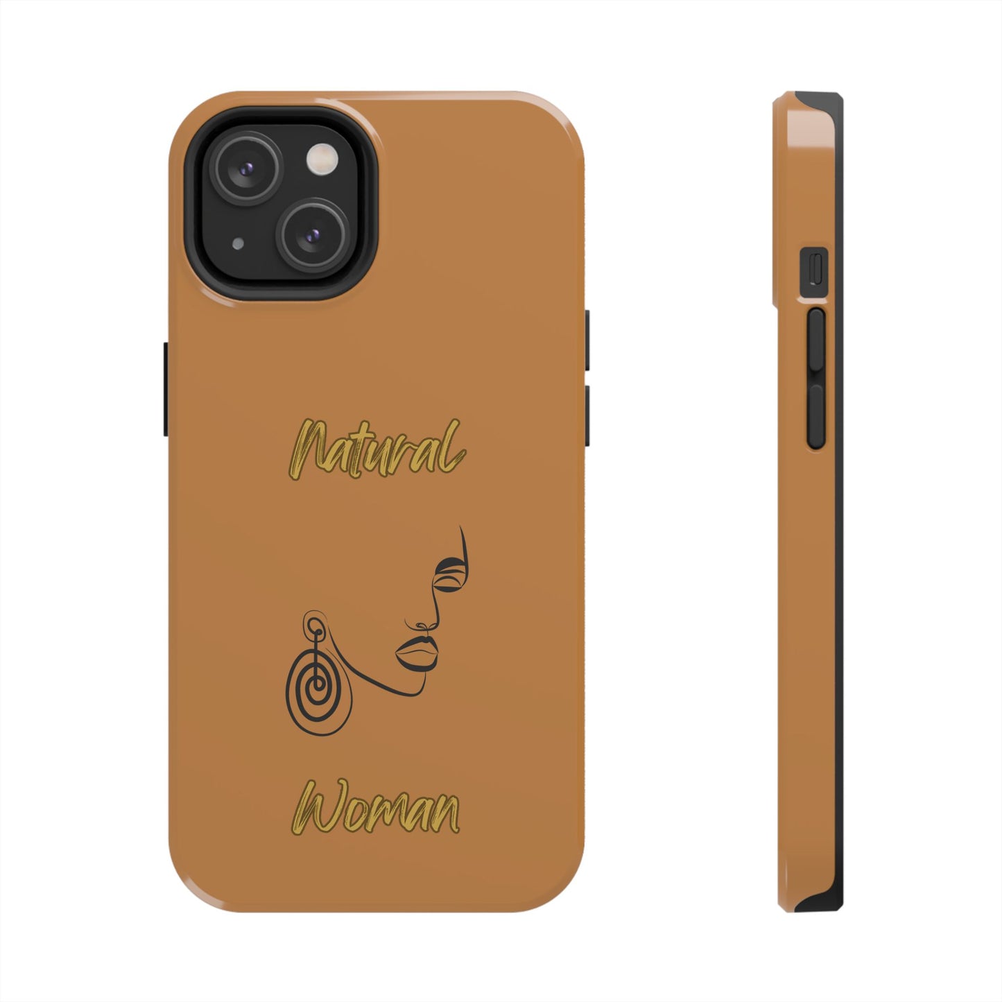 Natural Woman Music In My Soul (BL)Tough Phone Cases LIGHT BROWN