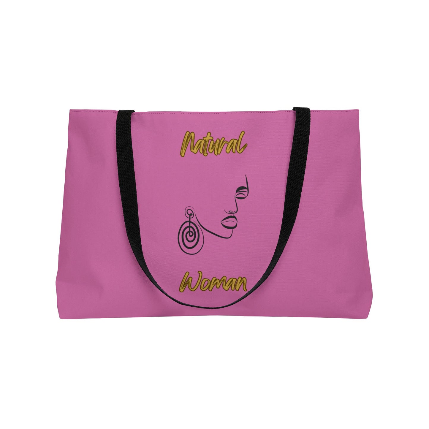 Natural Woman Music In My Soul (BL) Weekender Tote Bag LIGHT PINK