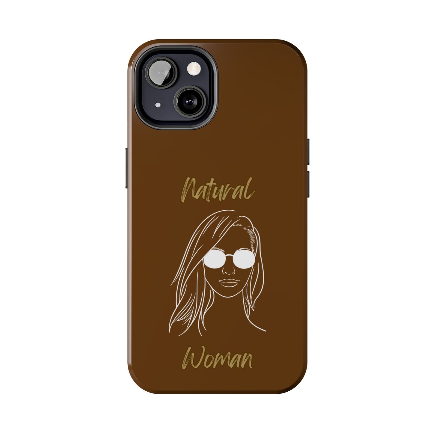 Natural Woman Shades (WL)Tough Phone Cases BROWN