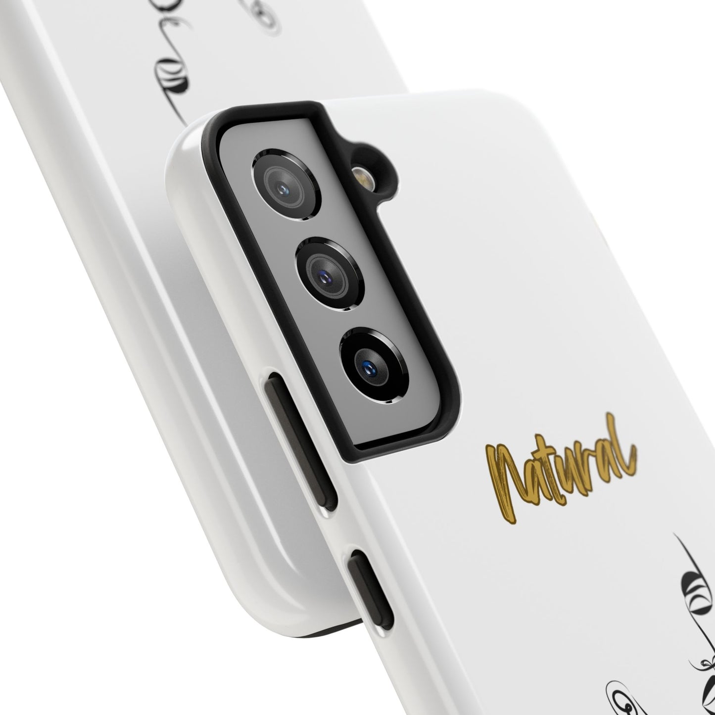 Natural Woman Music In My Soul (BL)Tough Phone Cases WHITE