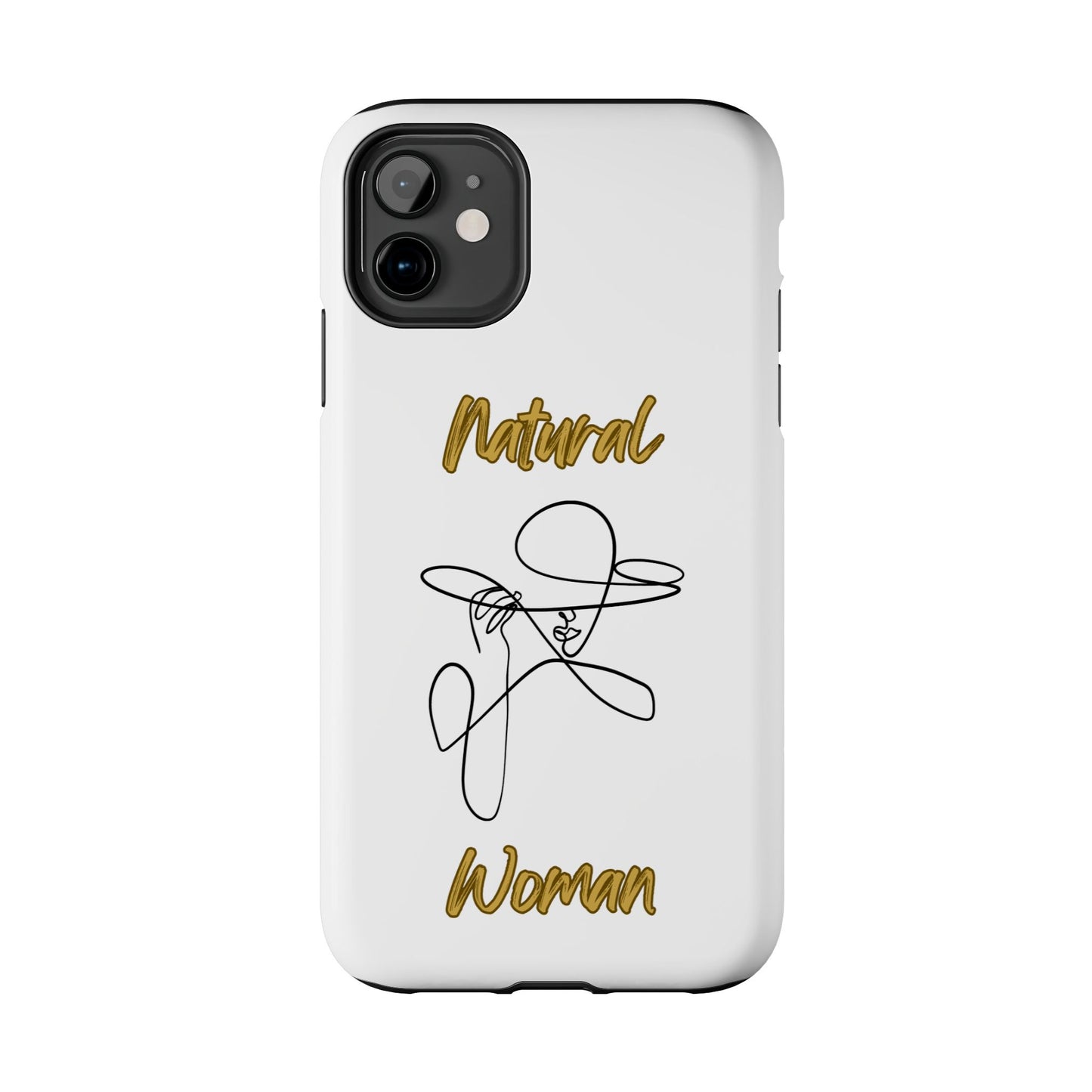 Natural Woman An Original (BL)Tough Phone Cases WHITE