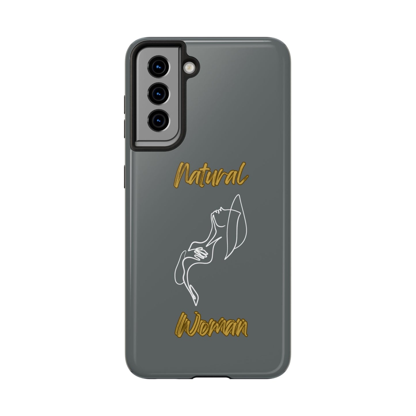 Natural Woman Free (WL)Tough Phone Cases DARK GREY