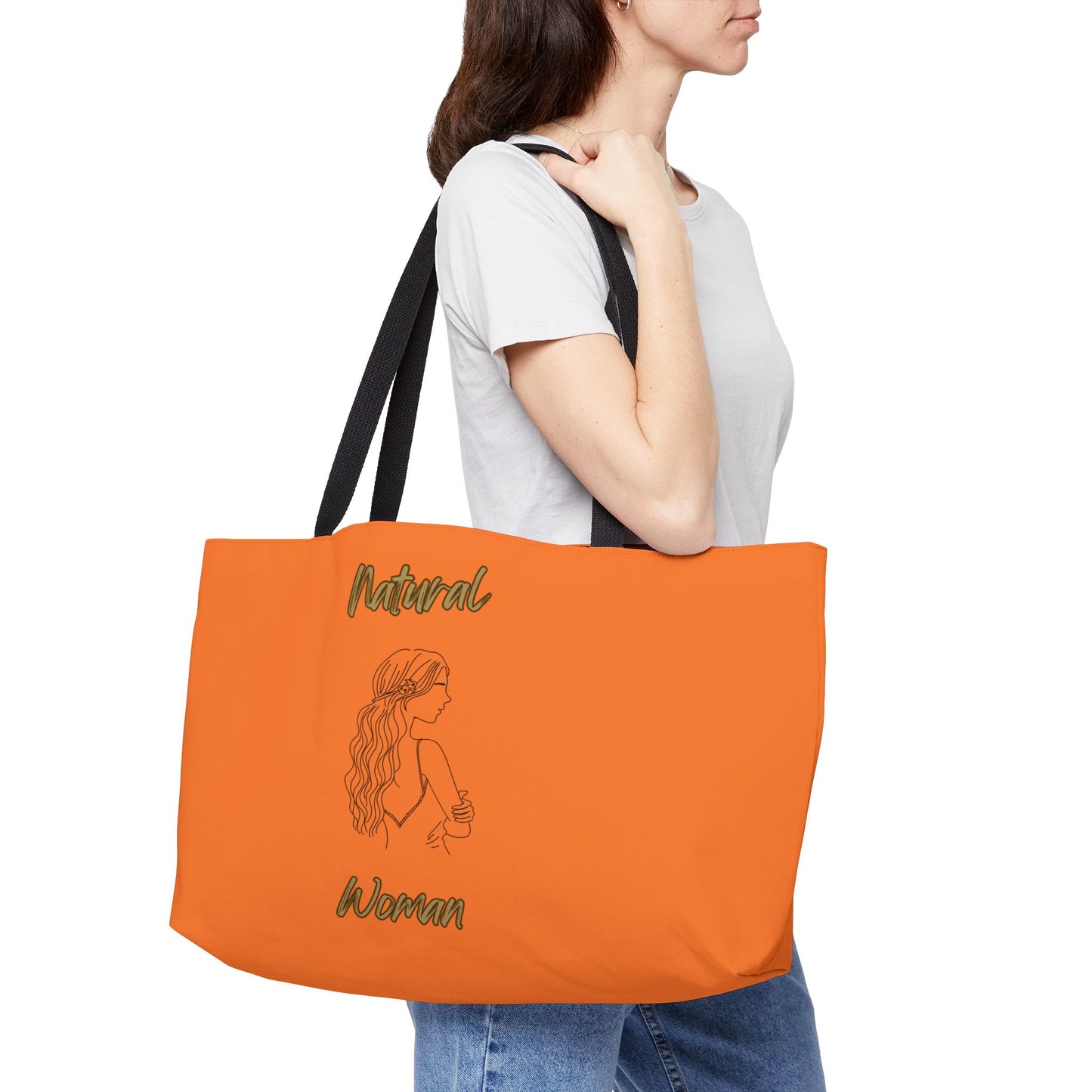 Natural Woman Young Woman (BL) Weekender Tote Bag CRUSTA
