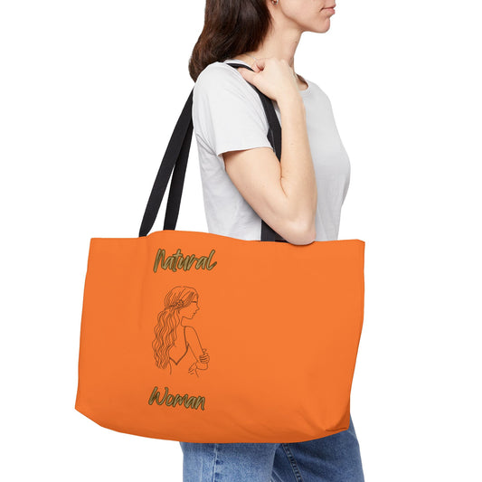 Natural Woman Young Woman (BL) Weekender Tote Bag CRUSTA