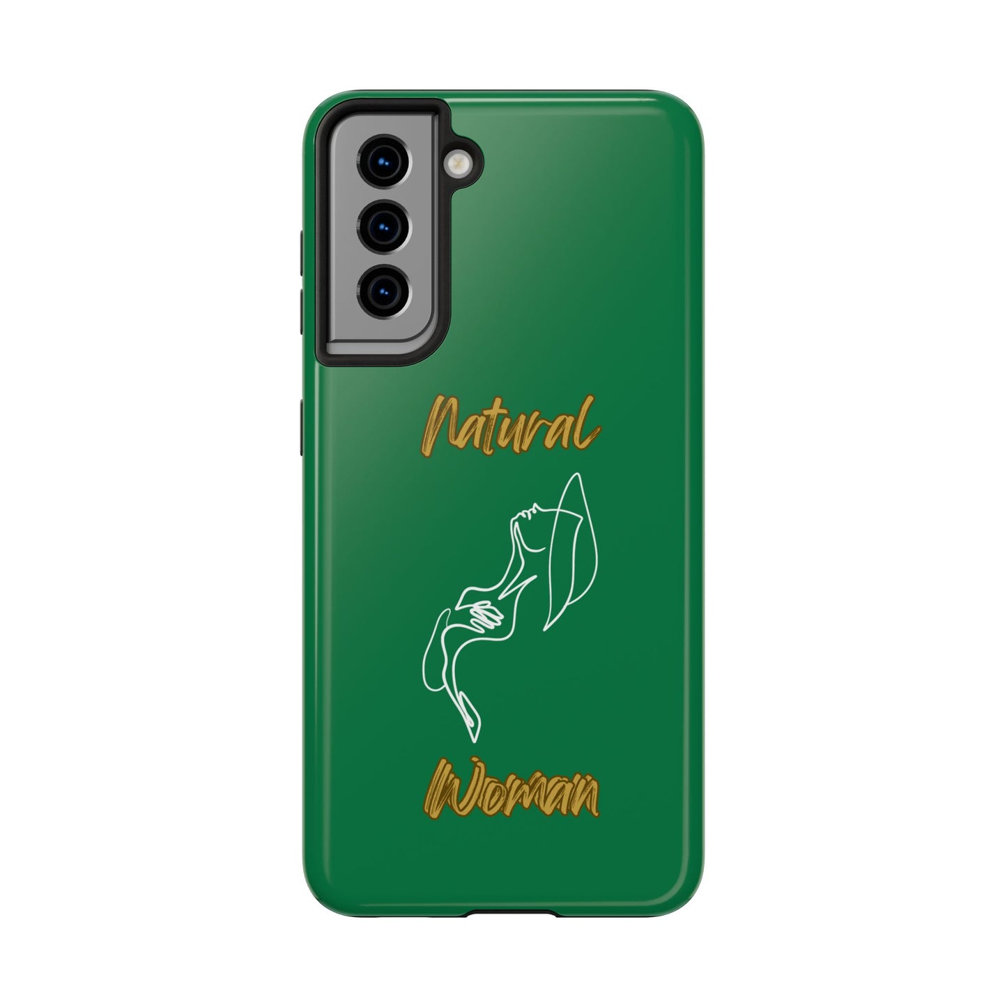 Natural Woman Free (WL)Tough Phone Cases DARK GREEN