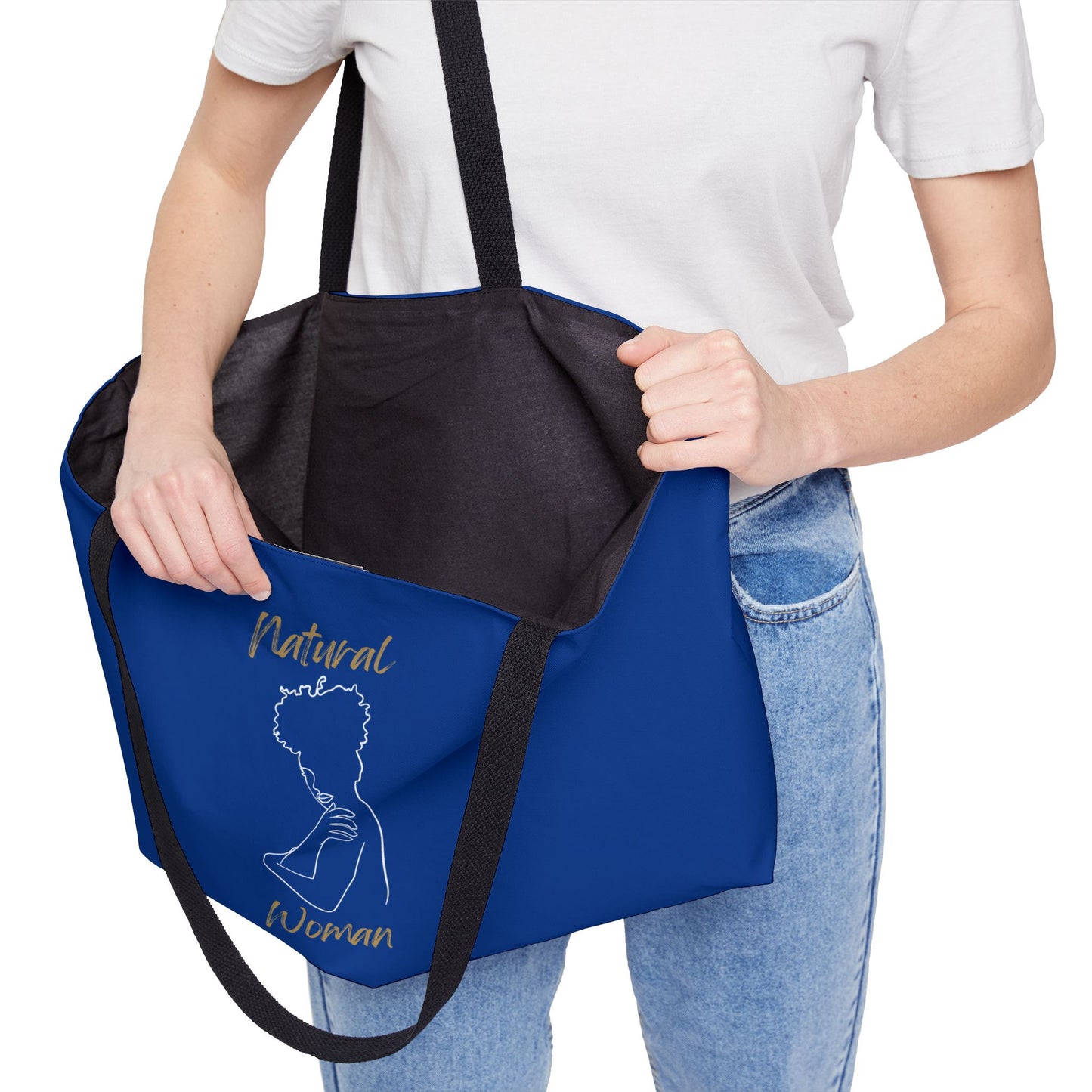 Natural Woman Sassy (WL) Weekender Tote Bag DARK BLUE