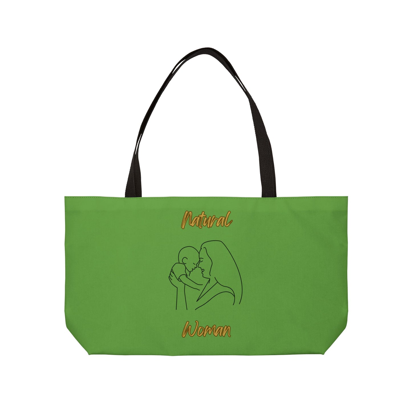 Natural Woman Joy (BL) Weekender Tote Bag GREEN