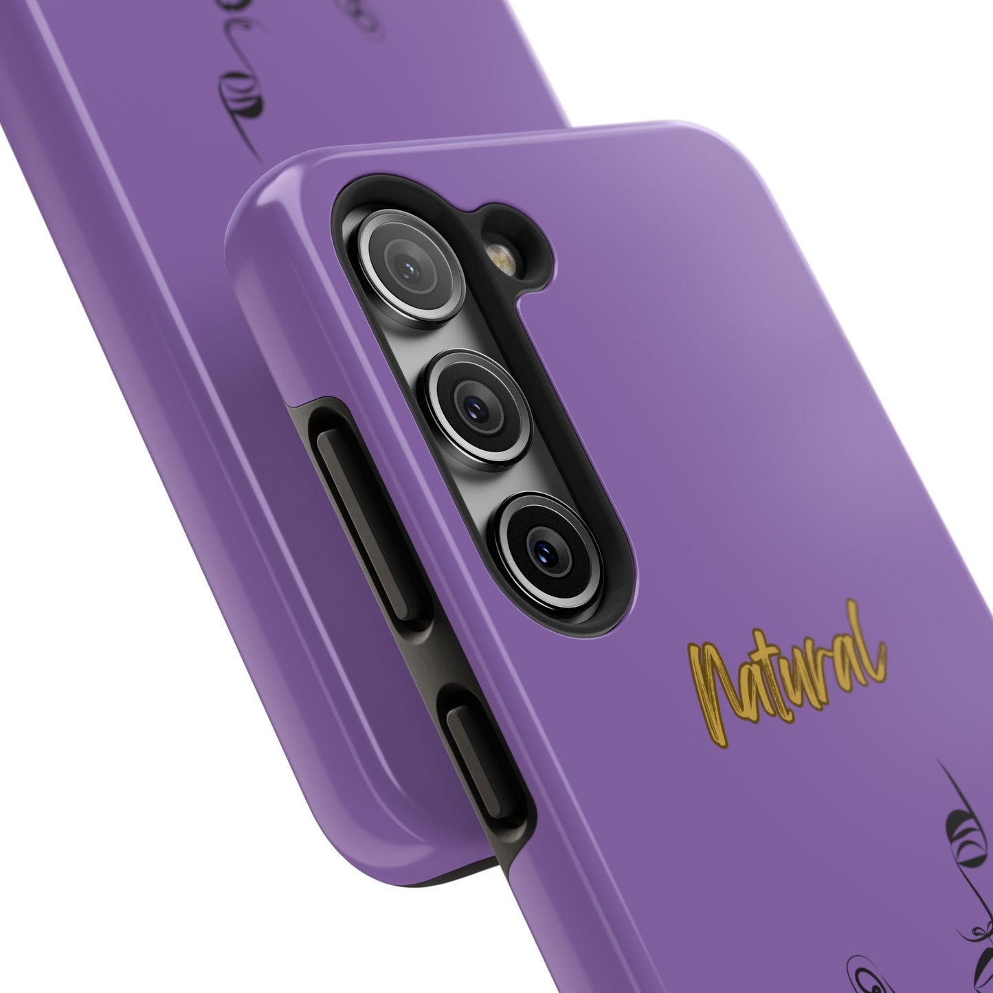 Natural Woman Music In My Soul (BL)Tough Phone Cases LIGHT PURPLE