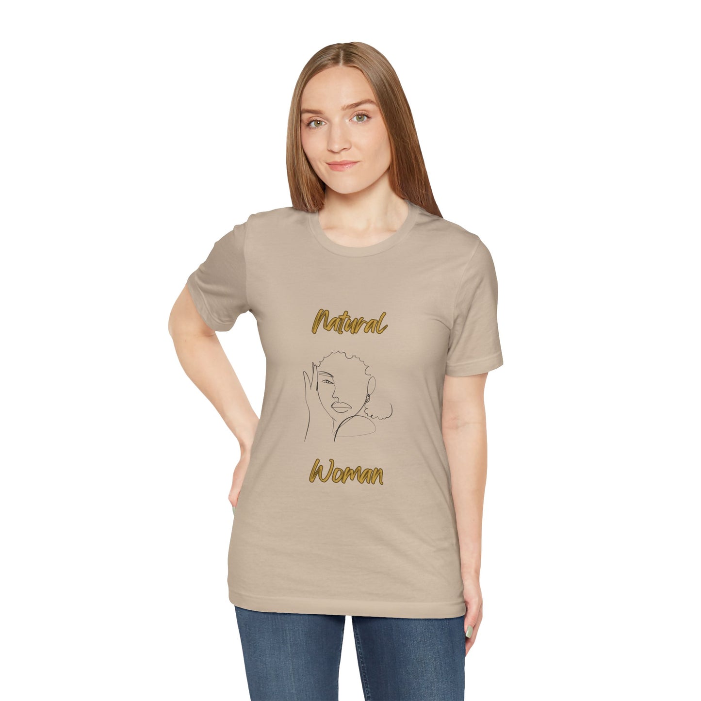 Natural Woman Let's Be Friends (BL) Short Sleeve T-Shirt