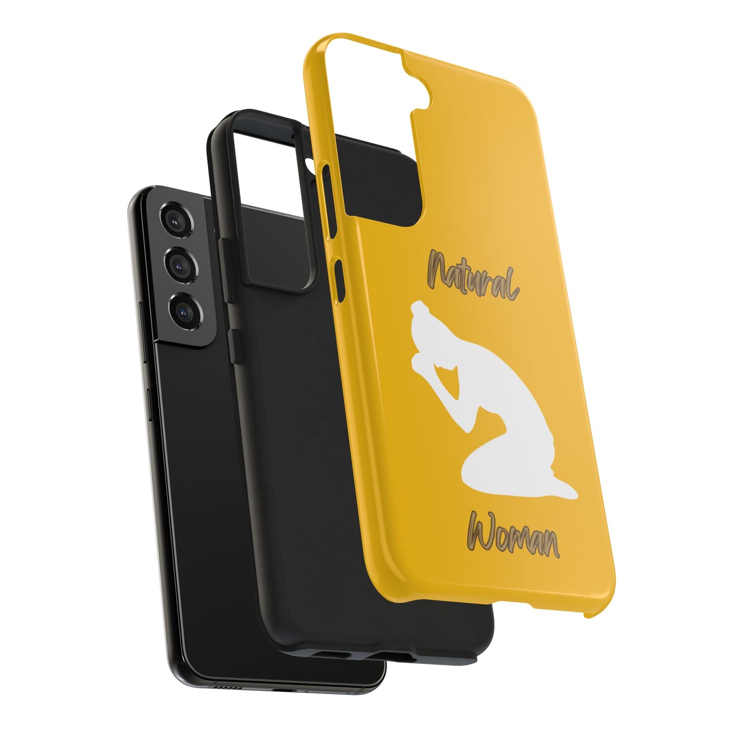 Natural Woman Pray (WL) Tough Phone Cases YELLOW