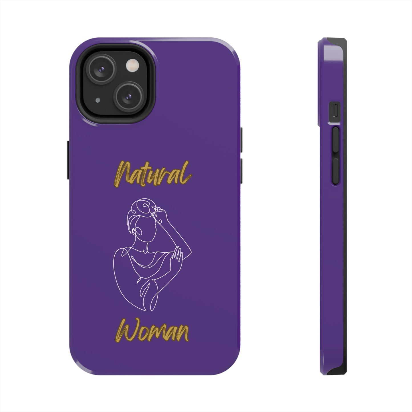 Natural Woman Style (WL)Tough Phone Cases PURPLE