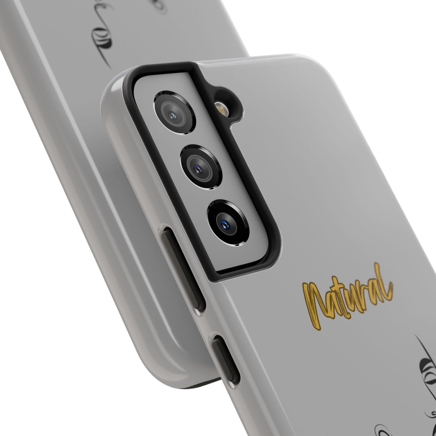 Natural Woman Music In My Soul (BL)Tough Phone Cases LIGHT GREY