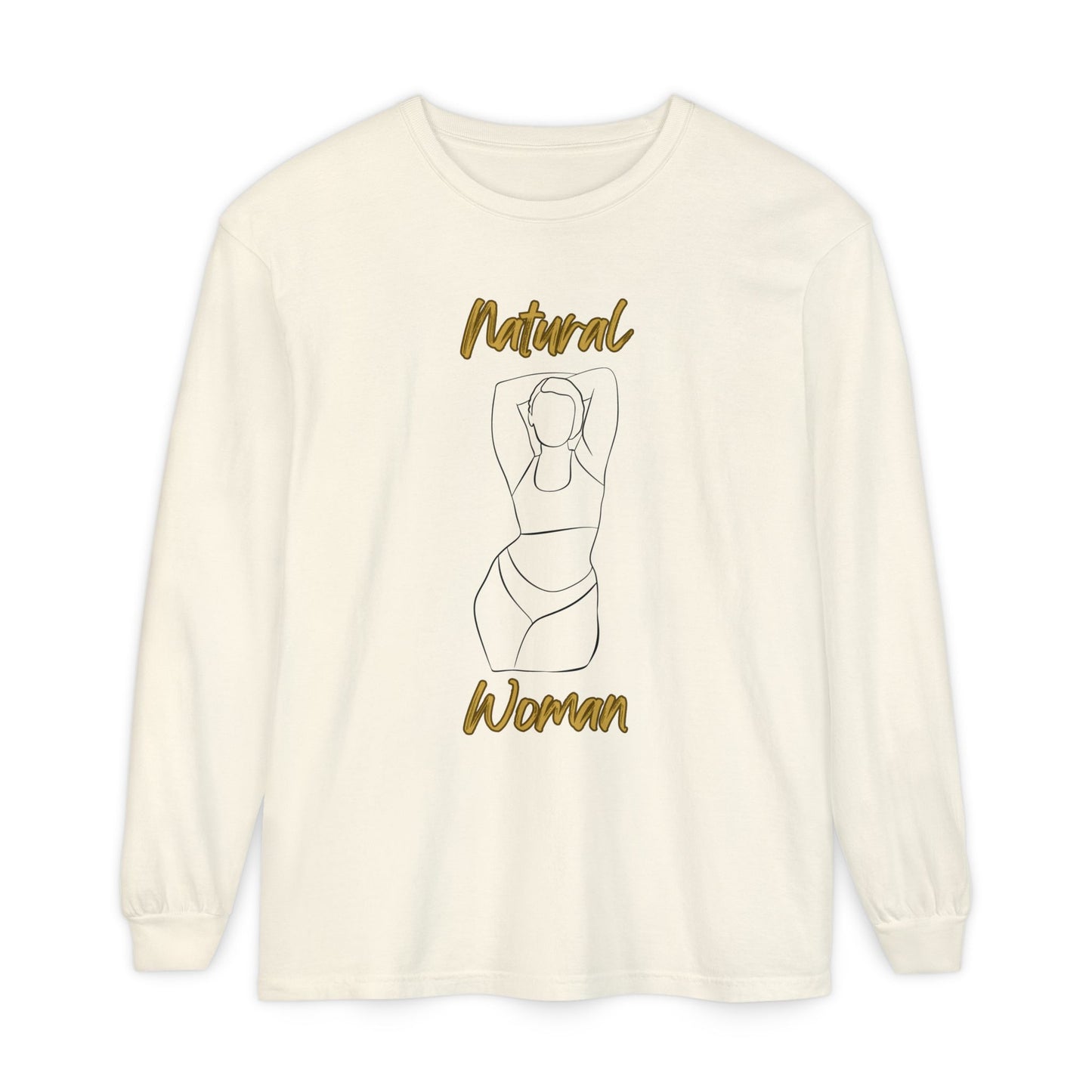Natural Woman I Love Me (BL) Long Sleeve T-Shirt