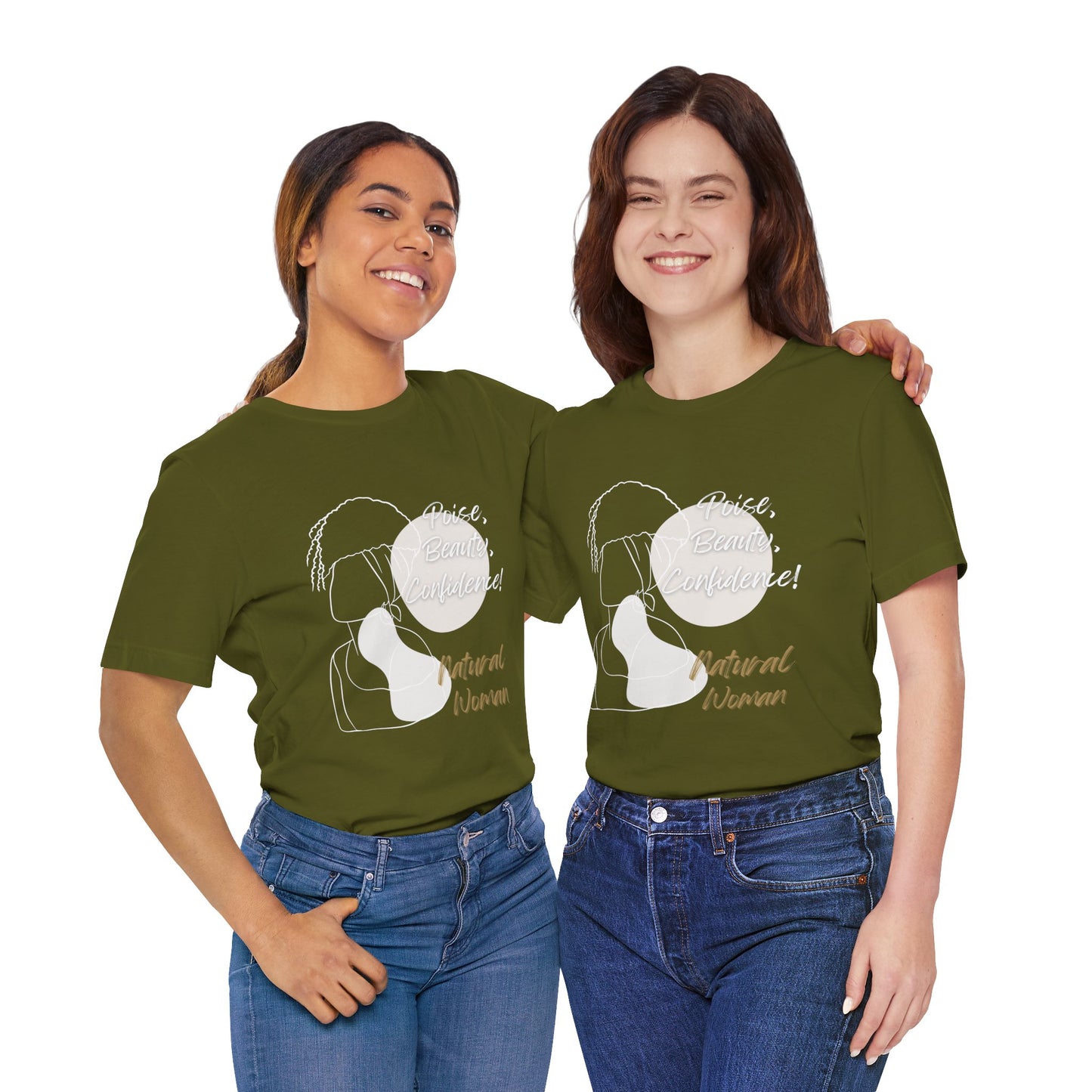 Natural Woman Puff (WL) Short Sleeve T-Shirt