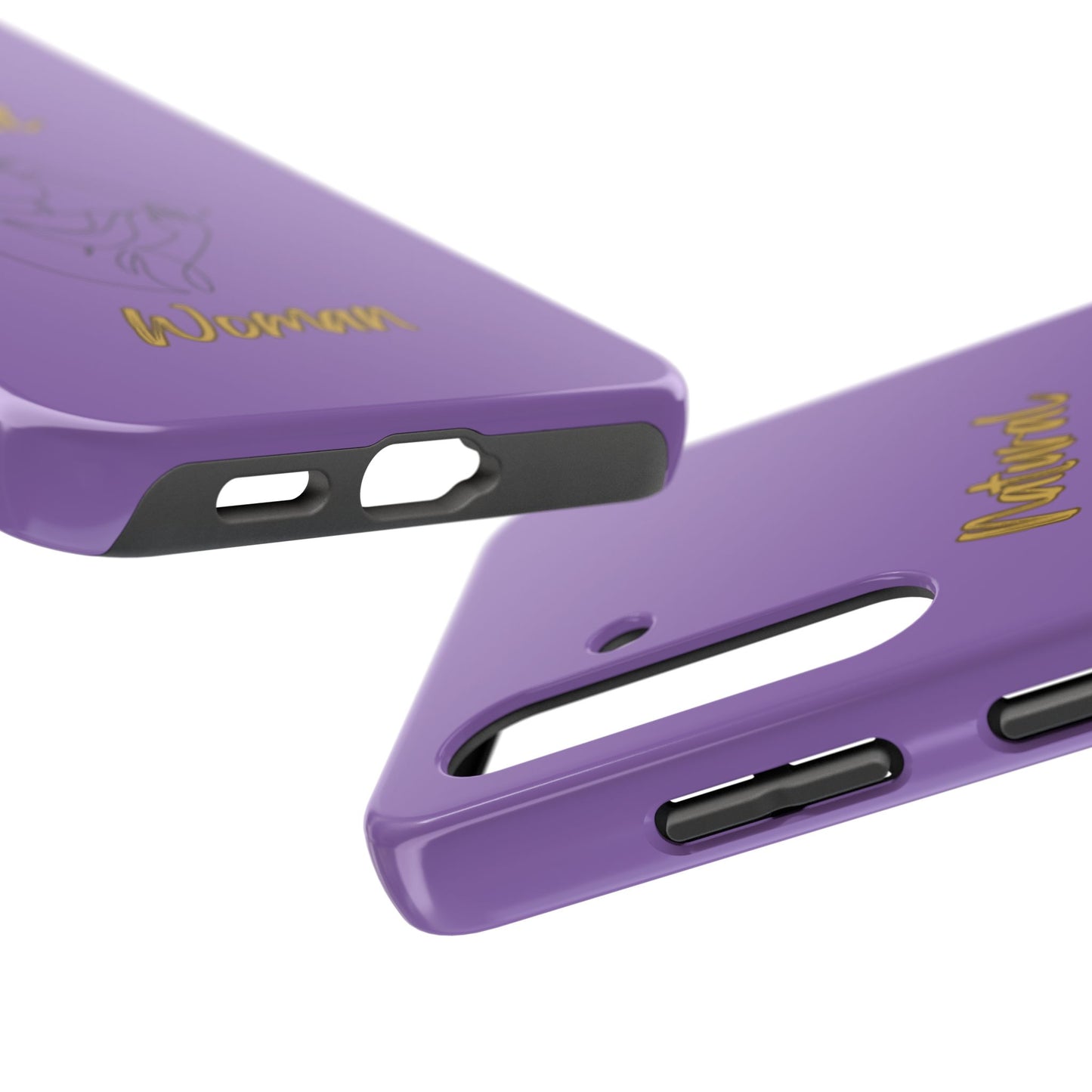 Natural Woman Style (BL)Tough Phone Cases LIGHT PURPLE