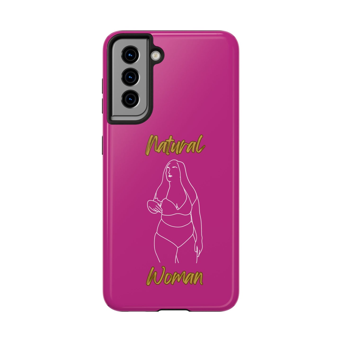 Natural Woman Full Beauty (WL)Tough Phone Cases PINK