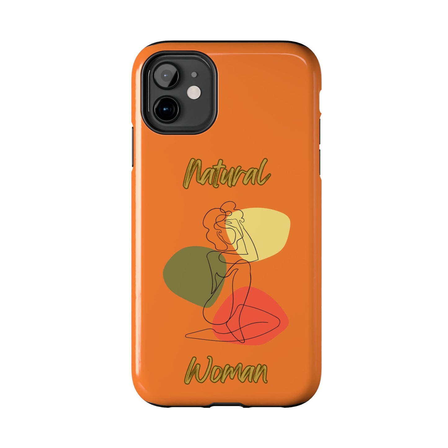 Natural Woman Colorful Pose (BL)Tough Phone Cases CRUSTA