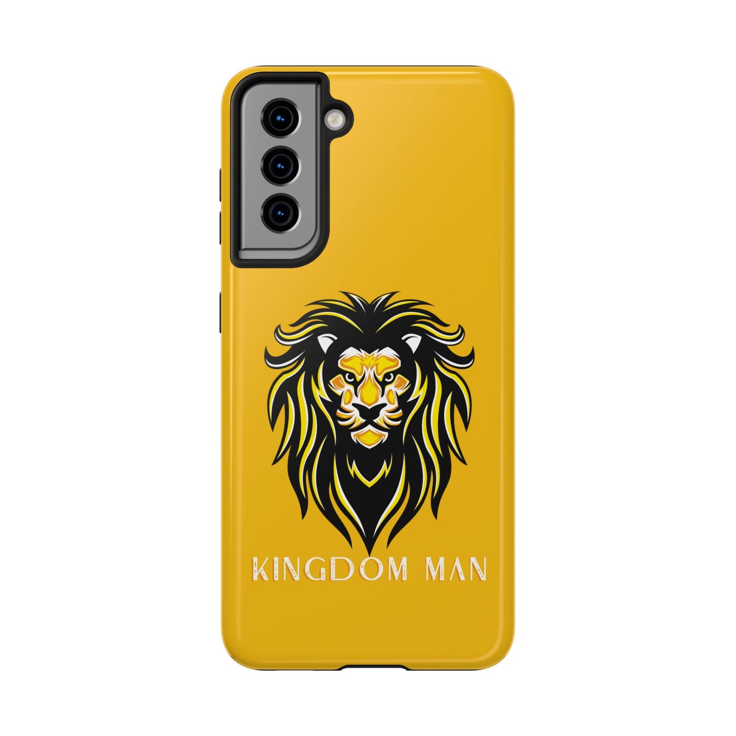 Kingdom Man (White-Gold Label) Tough Phone Case YELLOW