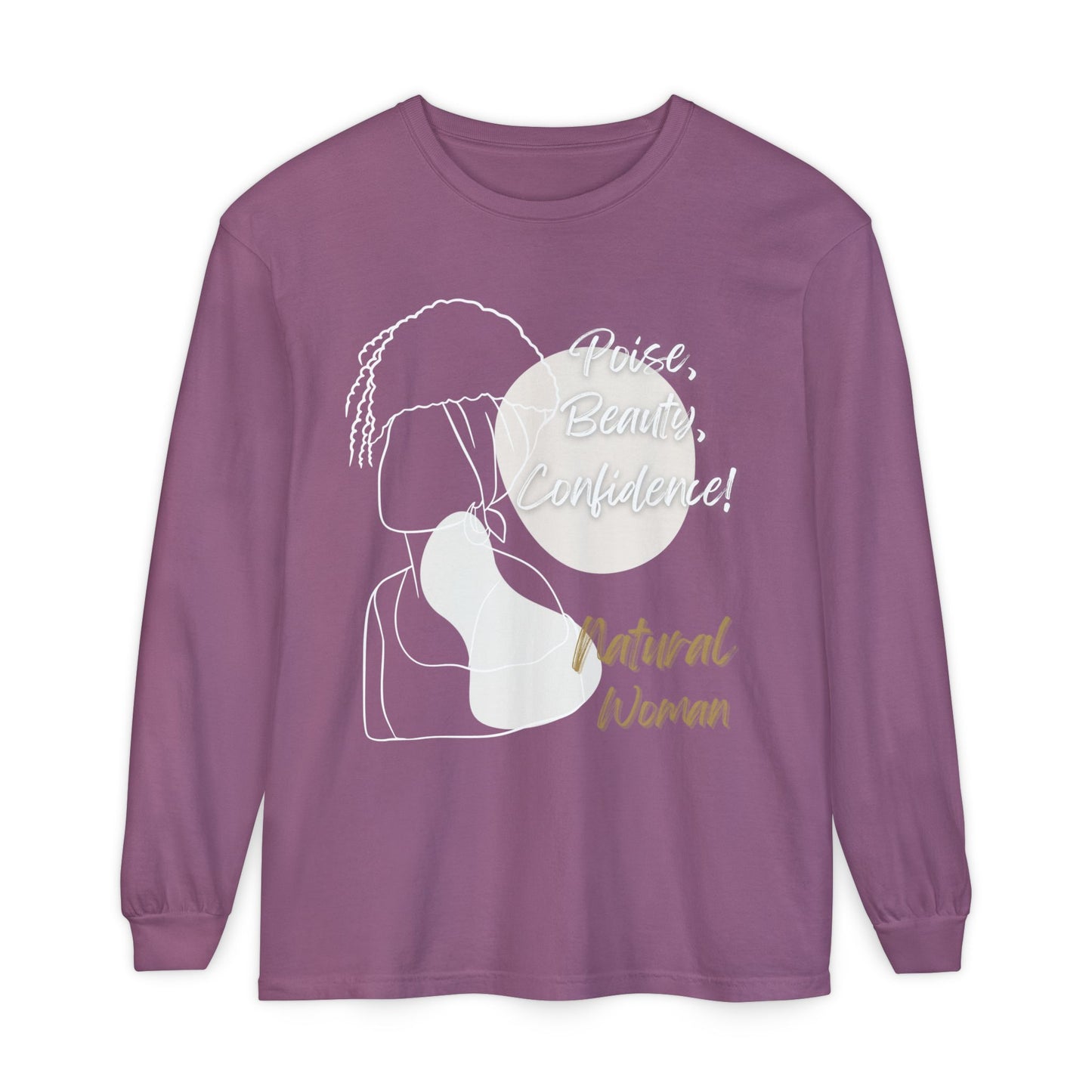 Natural Woman Puff (WL) Long Sleeve T-Shirt