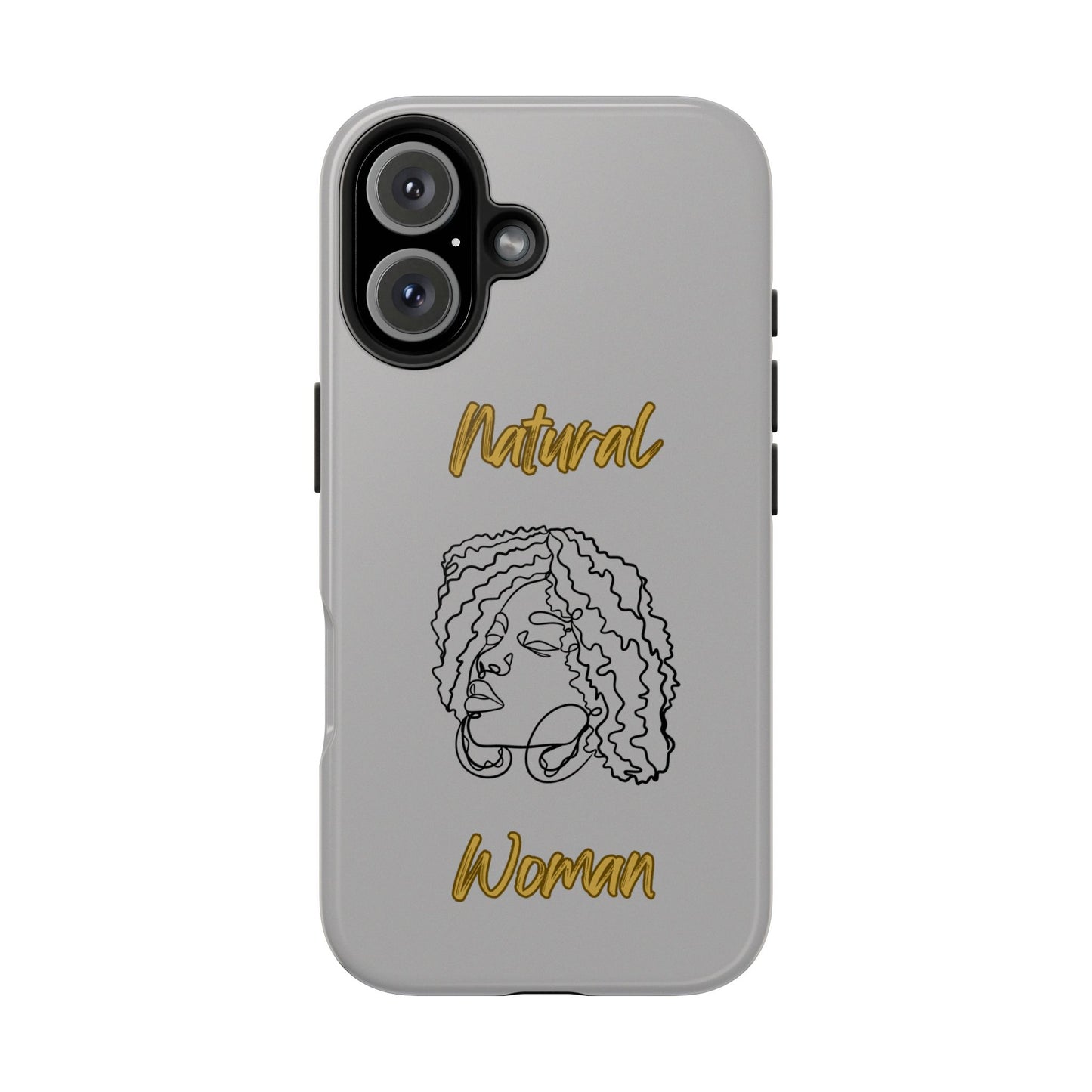 Natural Woman Naturally Me (BL)Tough Phone Cases LIGHT GREY