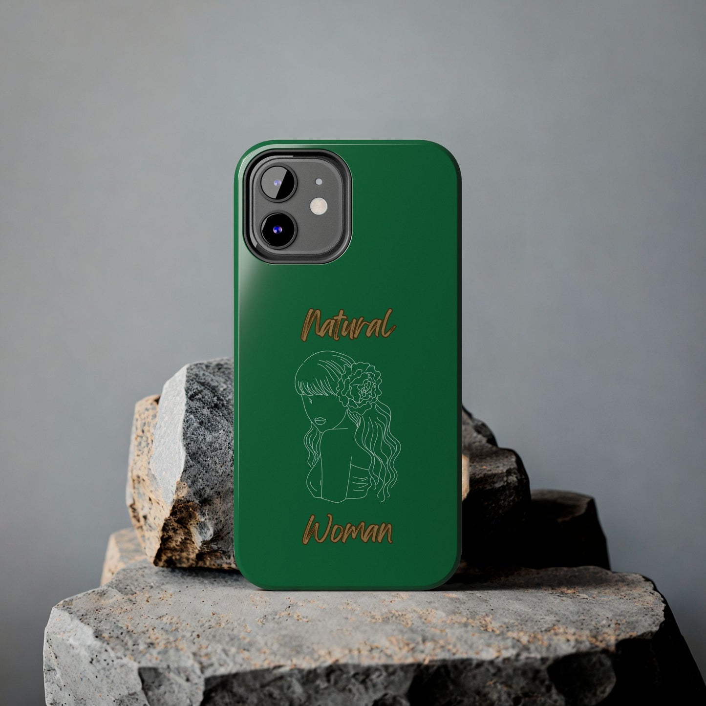 Natural Woman Newness (WL)Tough Phone Cases DARK GREEN