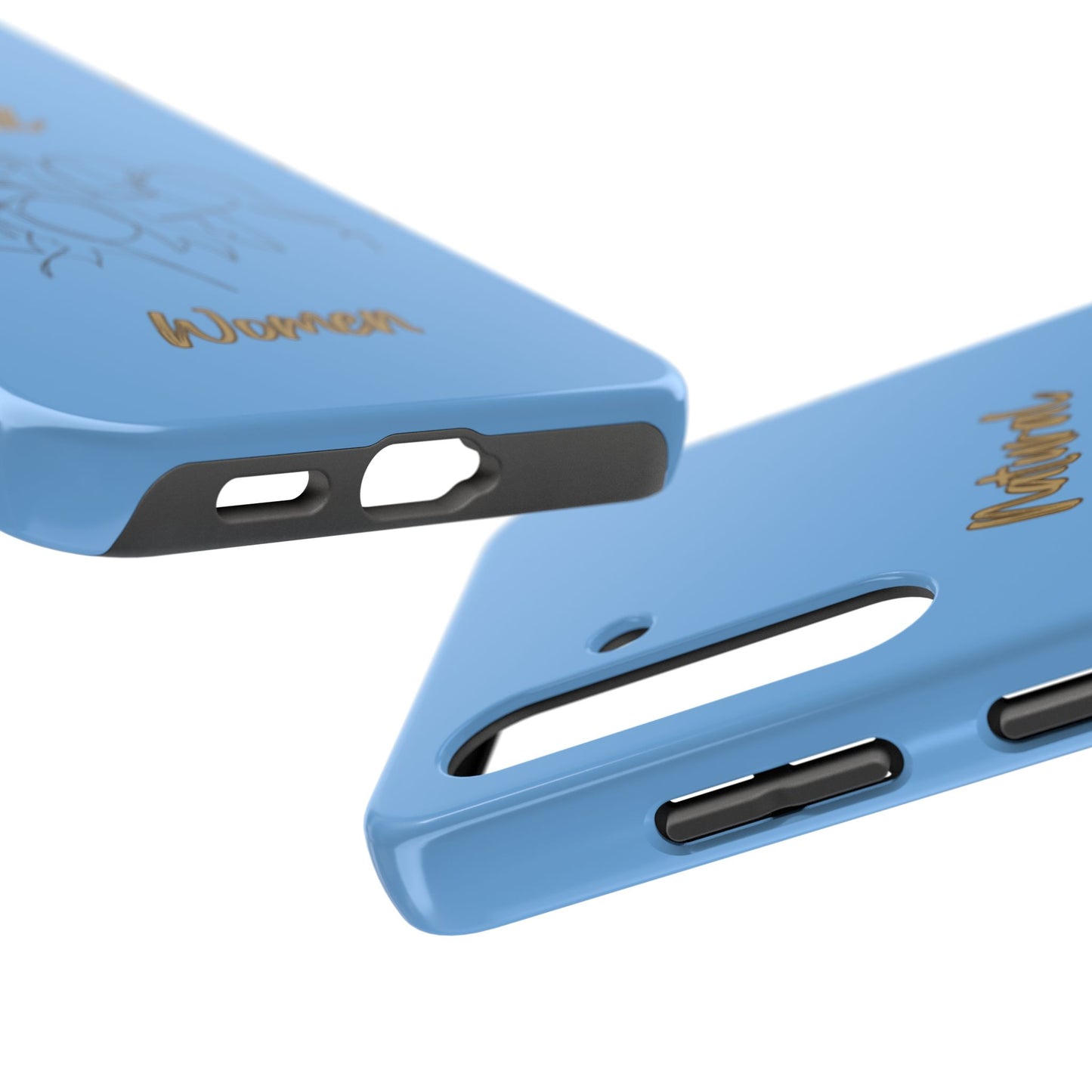 Natural Woman Professionals (BL)Tough Phone Cases LIGHT BLUE