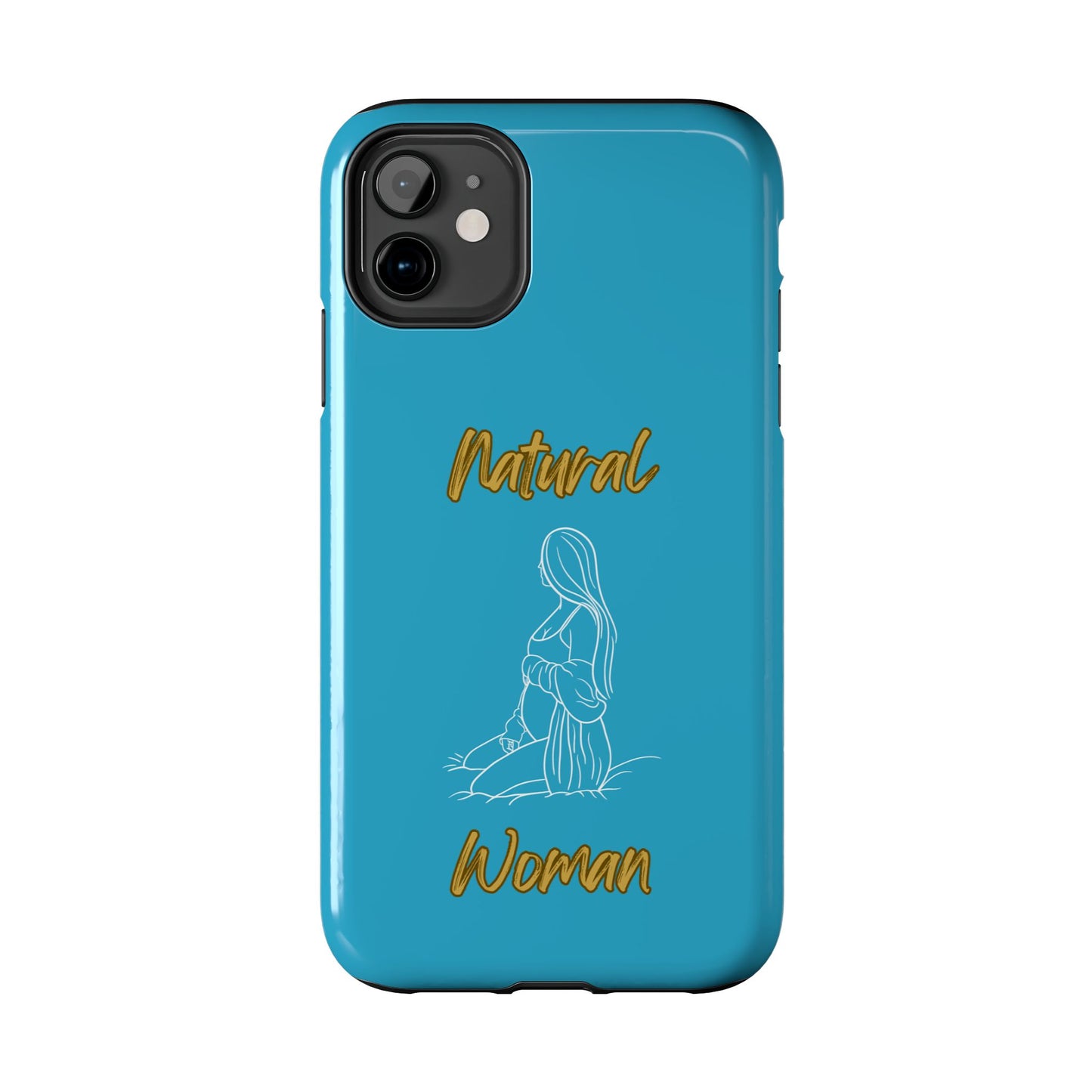 Natural Woman Expecting (WL)Tough Phone Cases TURQUOISE