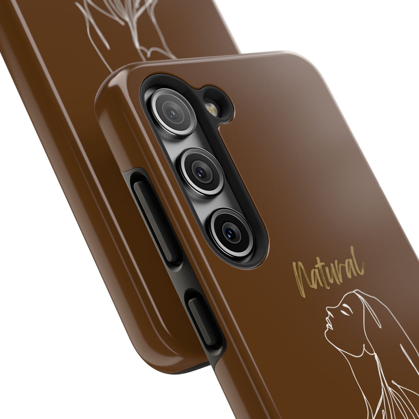 Natural Woman Appreciation (WL)Tough Phone Cases BROWN