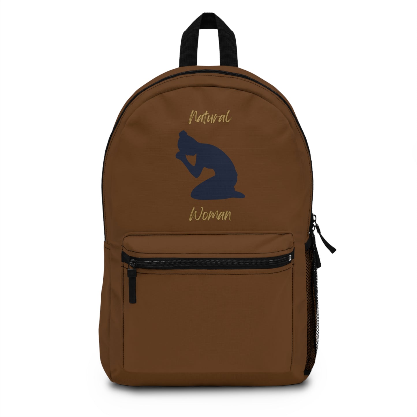 Natural Woman Pray (BL) Backpack BROWN