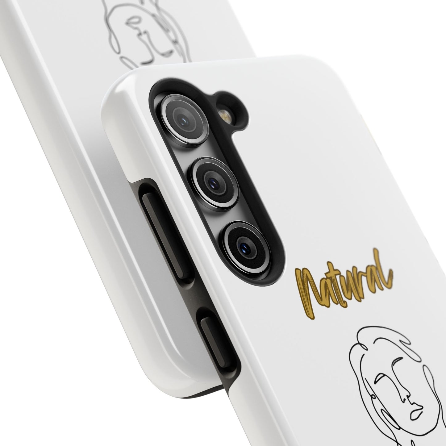 Natural Woman Hello (BL)Tough Phone Cases WHITE