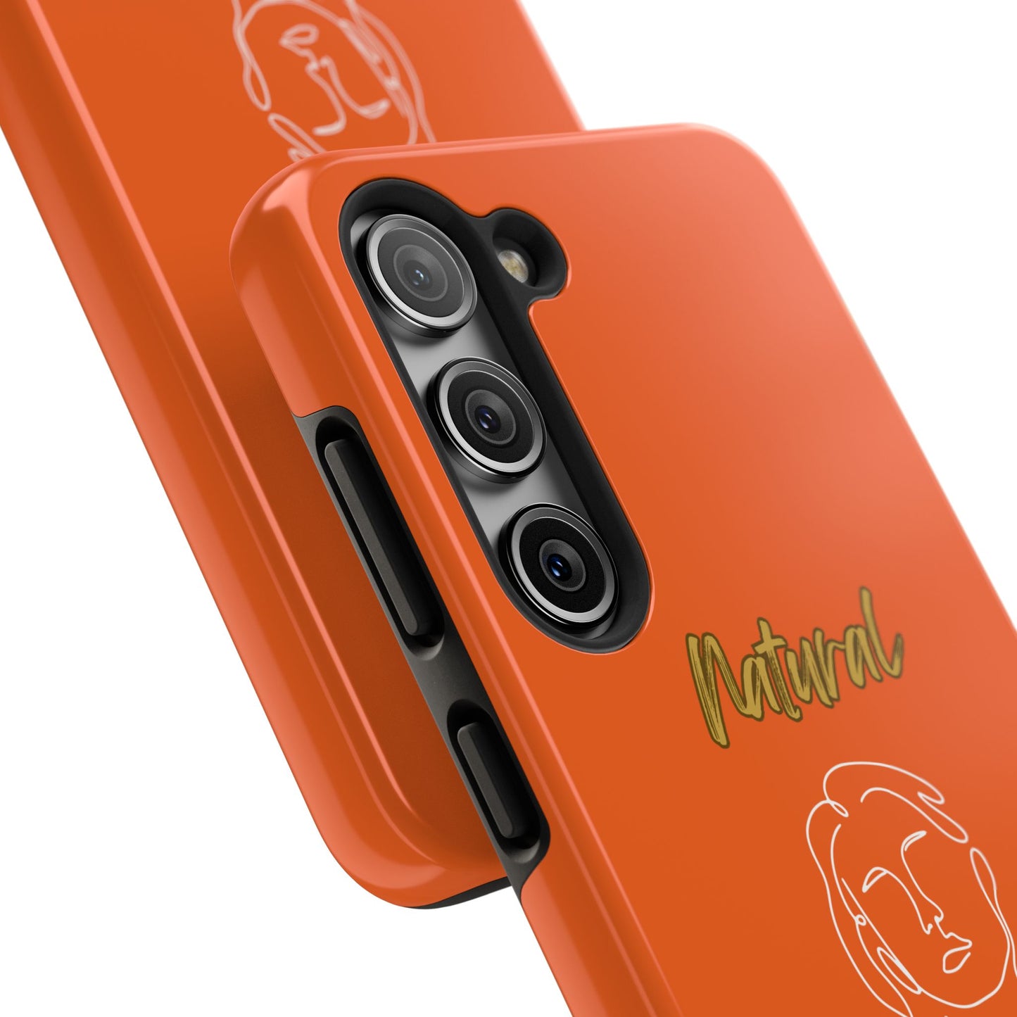 Natural Woman Hello (WL)Tough Phone Cases ORANGE