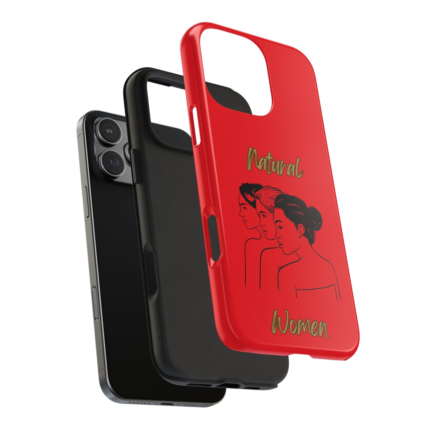 Natural Woman United Friends (BL)Tough Phone Cases RED