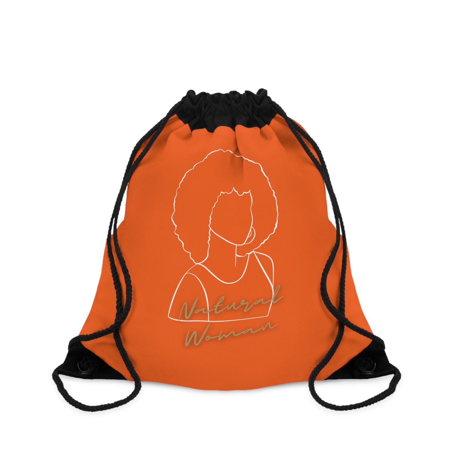 Natural Woman Afro (WL) Drawstring ORANGE
