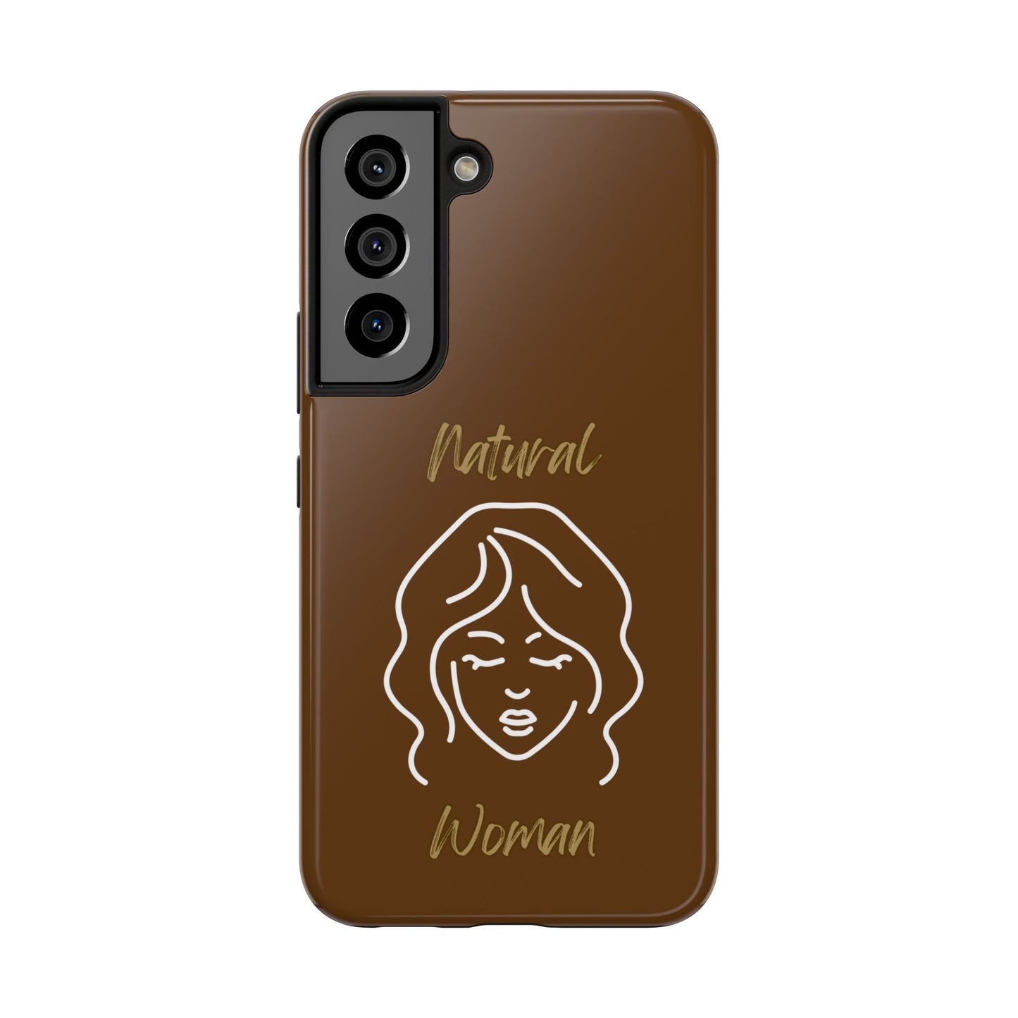 Natural Woman Modest (WL)Tough Phone Cases BROWN